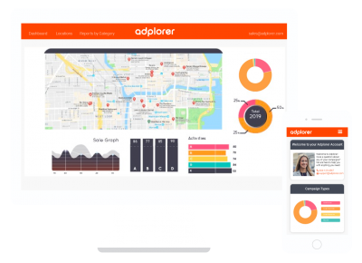 Adplorer Website Mockup