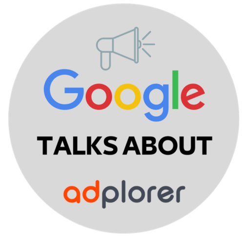Google talks about adplorer
