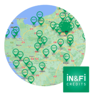 In&Fi Map and logo